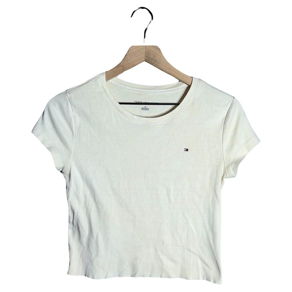 Tommy Hilfiger Cropped T-Shirt - Size M